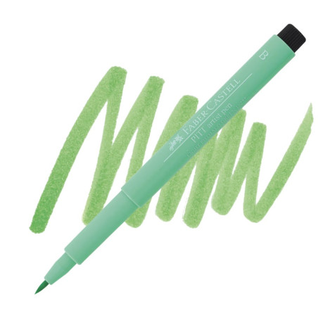 Faber Castell Pitt Artist Brush Tip Pen - Light Phthalo Green