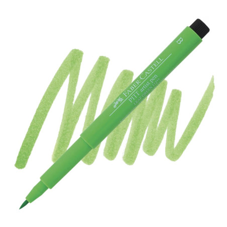 Faber Cadtell Pitt Artist Brush Tip Pen - Leaf Green