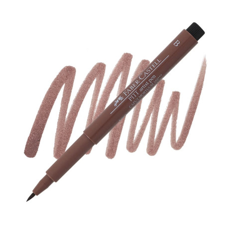 Faber Castell Pitt Artist Brush Tip Pen - Caput Mortuum
