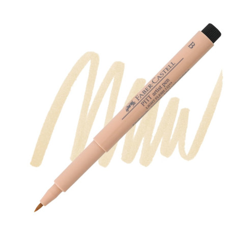 Faber Castell Pitt Artist Brush Tip Pen - Beige Red/Light Flesh