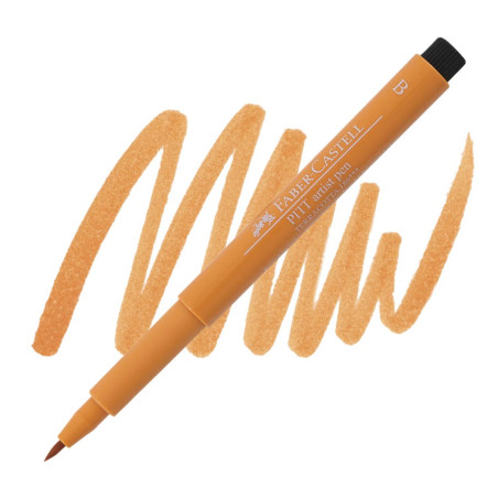 Faber Castell Pitt Brush Tip Pen - Terracotta