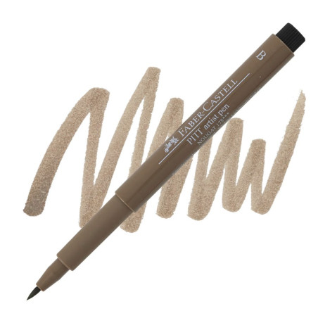 Faber Castell Pitt Artist Brush Tip Pen - Nougat