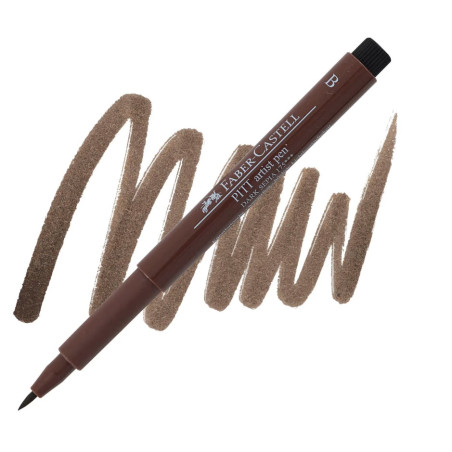Faber Castell Pitt Artist Brush Tip Pen - Dark Sepia