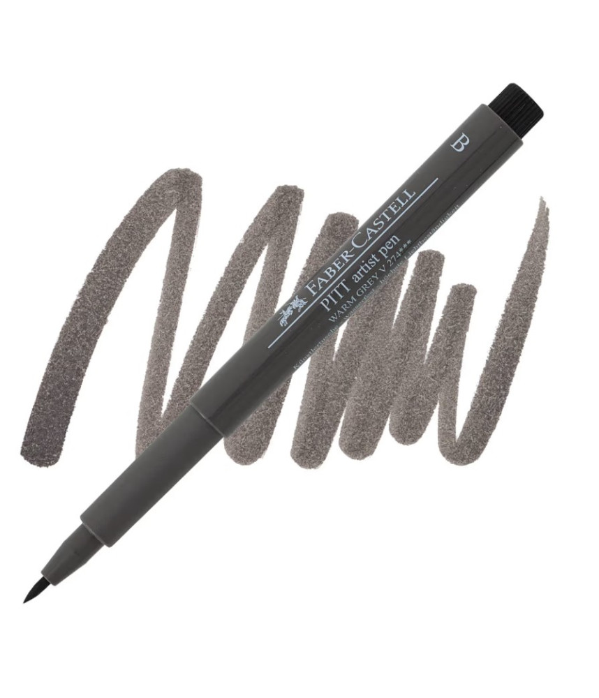 Faber Castell Pitt Artist Brush Tip Pen - Warm Grey V