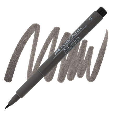 Faber Castell Pitt Artist Brush Tip Pen - Warm Grey V