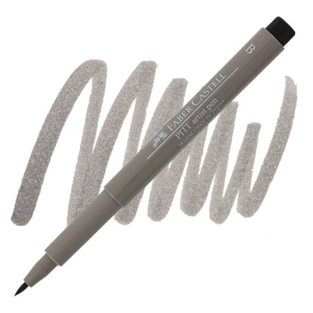 Faber Castell Pitt Artist Brush Tip Pen - Warm Grey IV