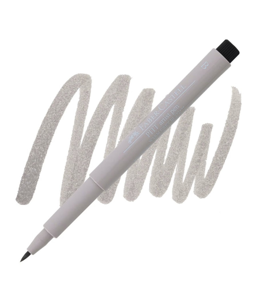 Faber Castell Pitt Artist Brush Tip Pen -Warm Grey III