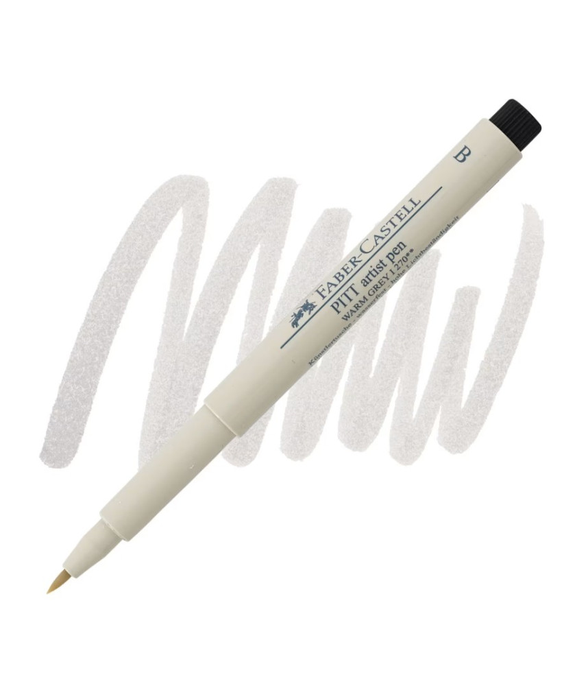 Faber Castell Pitt Artist Brush Tip Pen - Warm Grey I