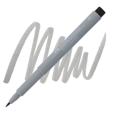 Faber Castell Pitt Artist Brush Tip Pen - Cold Grey III