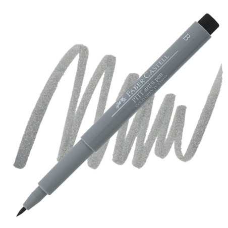 Faber Castell Pitt Artist Brush Tip Pen - Cold Grey IV
