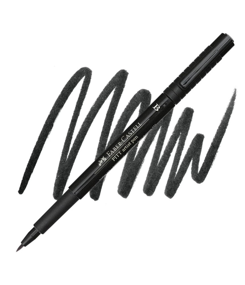 Faber Castell Pitt Artist Brush Tip Pen - Black