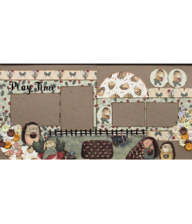 Scrapbook Studio Hedgehog Layouts/ Kits