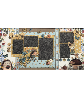 Scrapbook Studio Hedgehog Layouts/ Kits