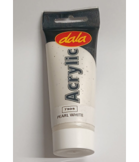Dala Acrylic 75ml 7505 Pearlescent White