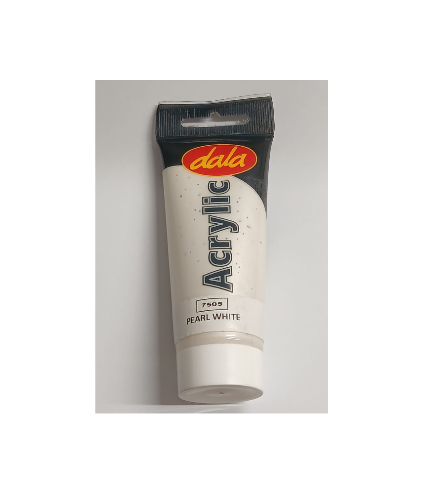 Dala Acrylic 75ml 7505 Pearlescent White
