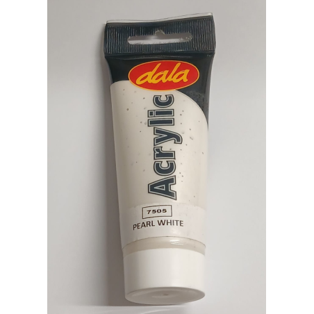 Dala Acrylic 75ml 7505 Pearlescent White