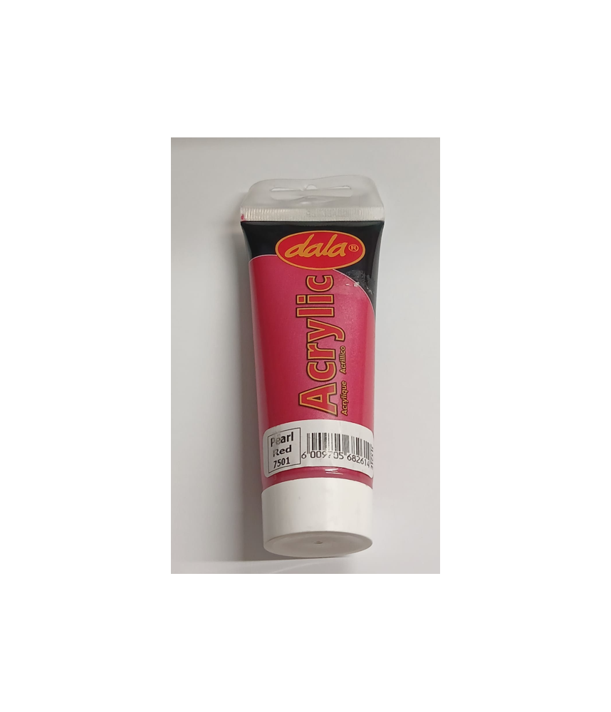 Dala Acrylic 75ml 7501 Pearlescent Red