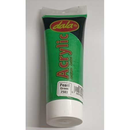Dala Acrylic 75ml 7503 Pearlescent Green