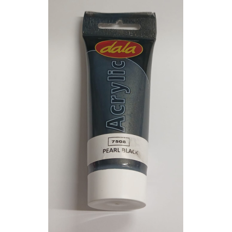 Dala Acrylic 75ml 7508 Pearlescent Black