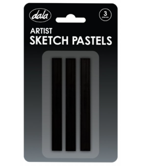 Dala Artist Sketch Pastels o- Black
