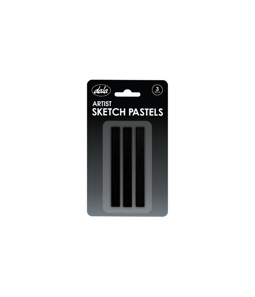 Dala Artist Sketch Pastels o- Black