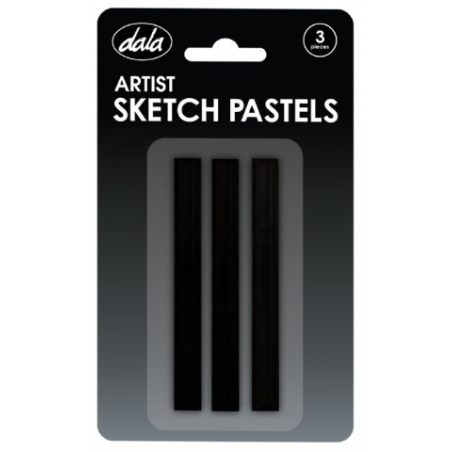 Dala Artist Sketch Pastels o- Black