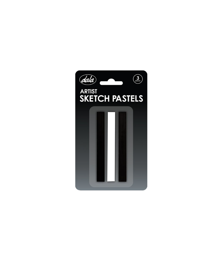 Artist Sketch Pastels - Black & White