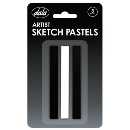 Artist Sketch Pastels - Black & White