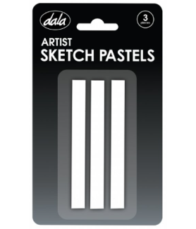 Dala Artist Sketch Pastels - White