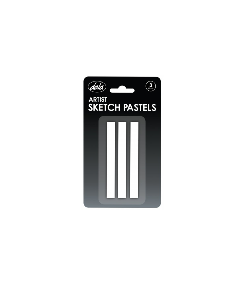 Dala Artist Sketch Pastels - White