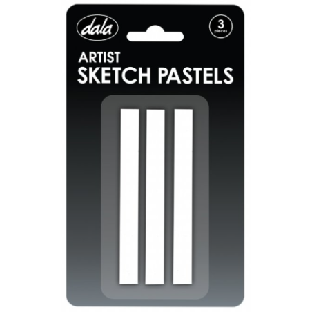 Dala Artist Sketch Pastels - White
