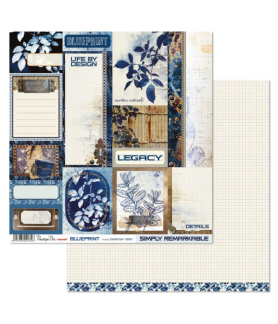 Penelope Dee 12 x 12 Blueprint Paper - Everyday Hero