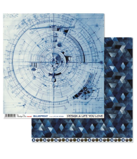 Penelope Dee 12 x 12 Blueprint Paper - Life By Design