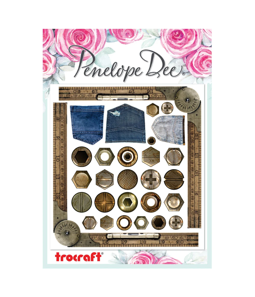 Penelope Dee Blueprint Embellish-It Stickers