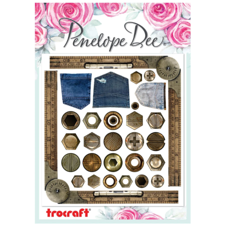 Penelope Dee Blueprint Embellish-It Stickers