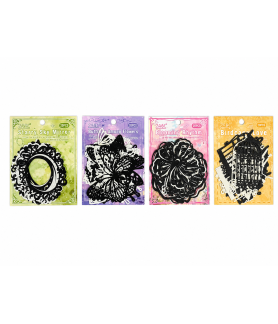 Scrapbook Die Cuts - Floating Silhouette