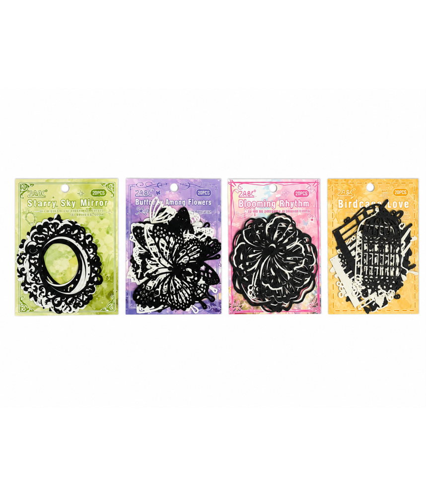 Scrapbook Die Cuts - Floating Silhouette