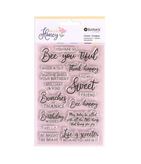 Rosies Studio Hello Honey Clear Stamp