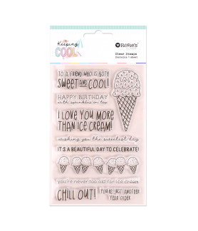 Rosies Studio Keeping Cool Clear Stamp