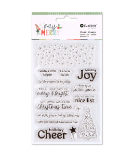 Rosies Studio Very Merry Clear Stamp