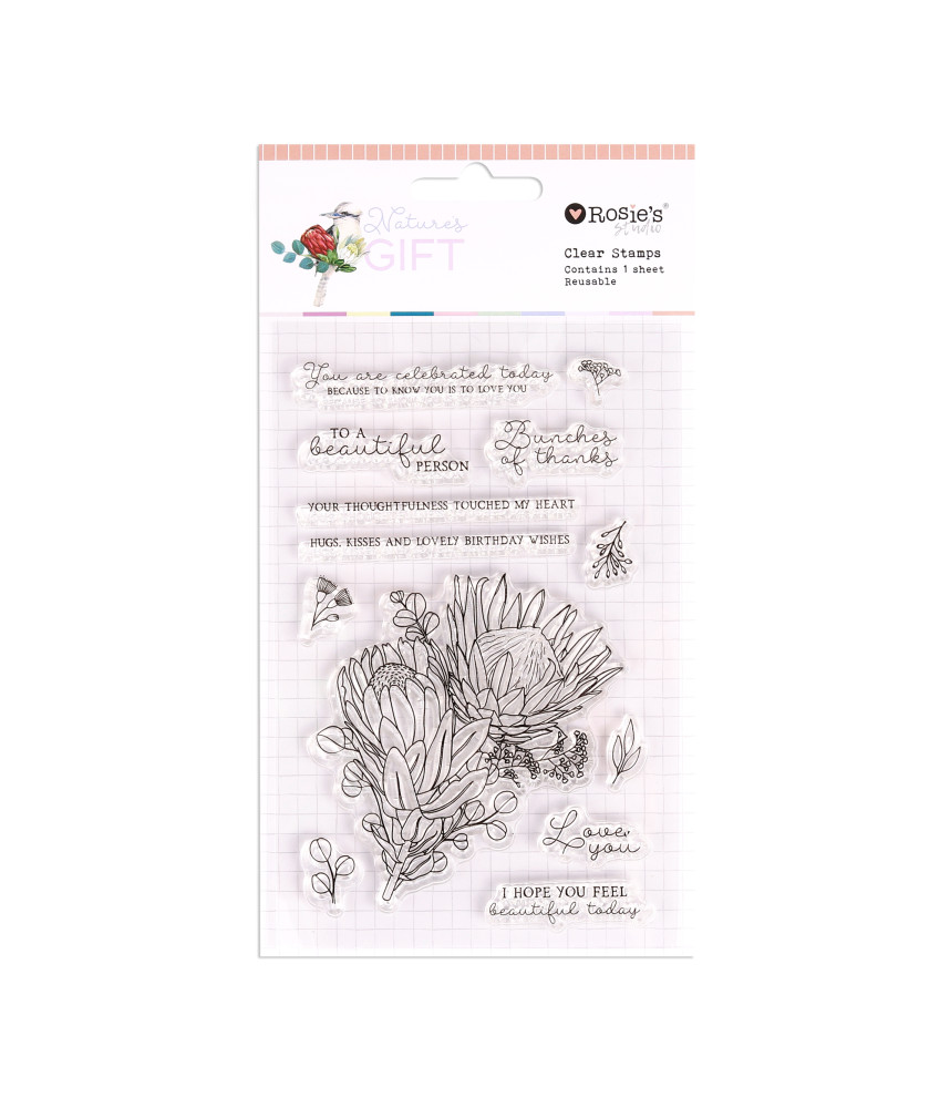 Rosies Studio Nature's Gift Clear Stamp