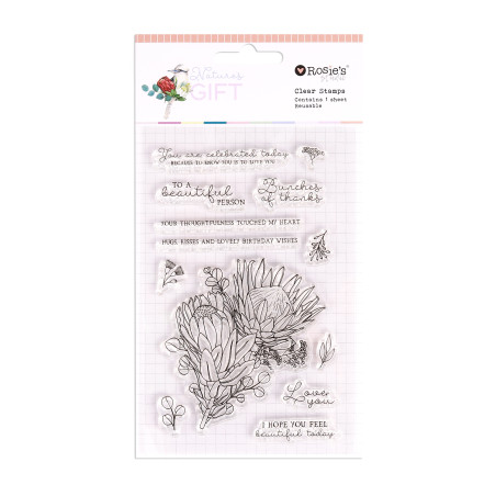 Rosies Studio Nature's Gift Clear Stamp