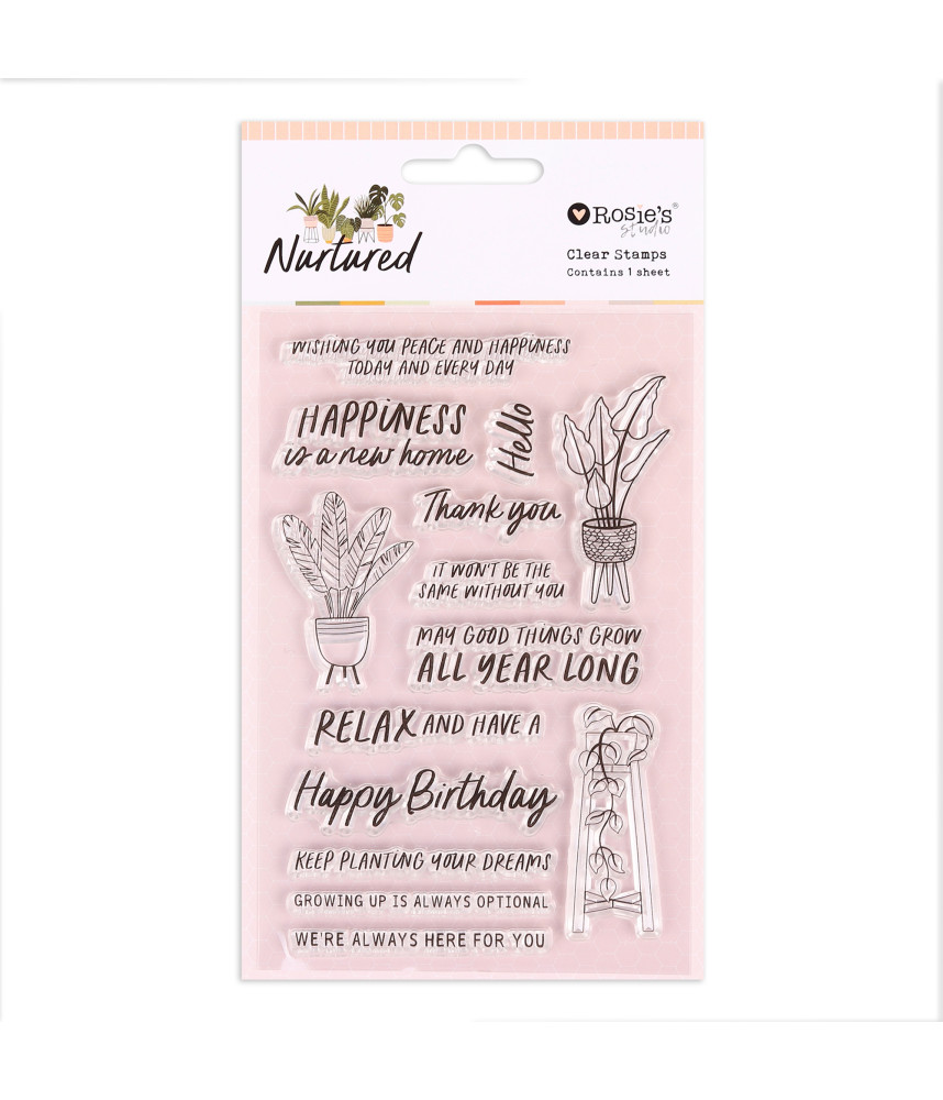 Rosies Studio Nurtred Clear Stamp