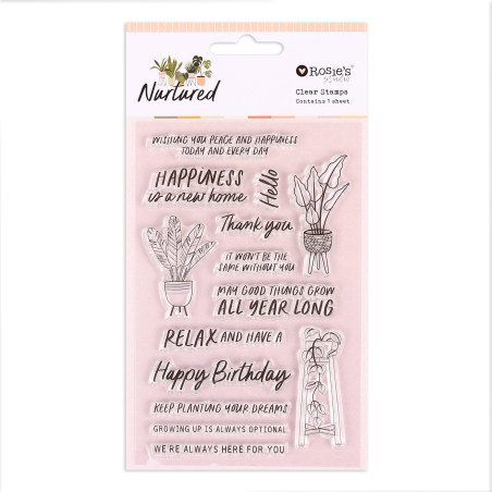 Rosies Studio Nurtred Clear Stamp