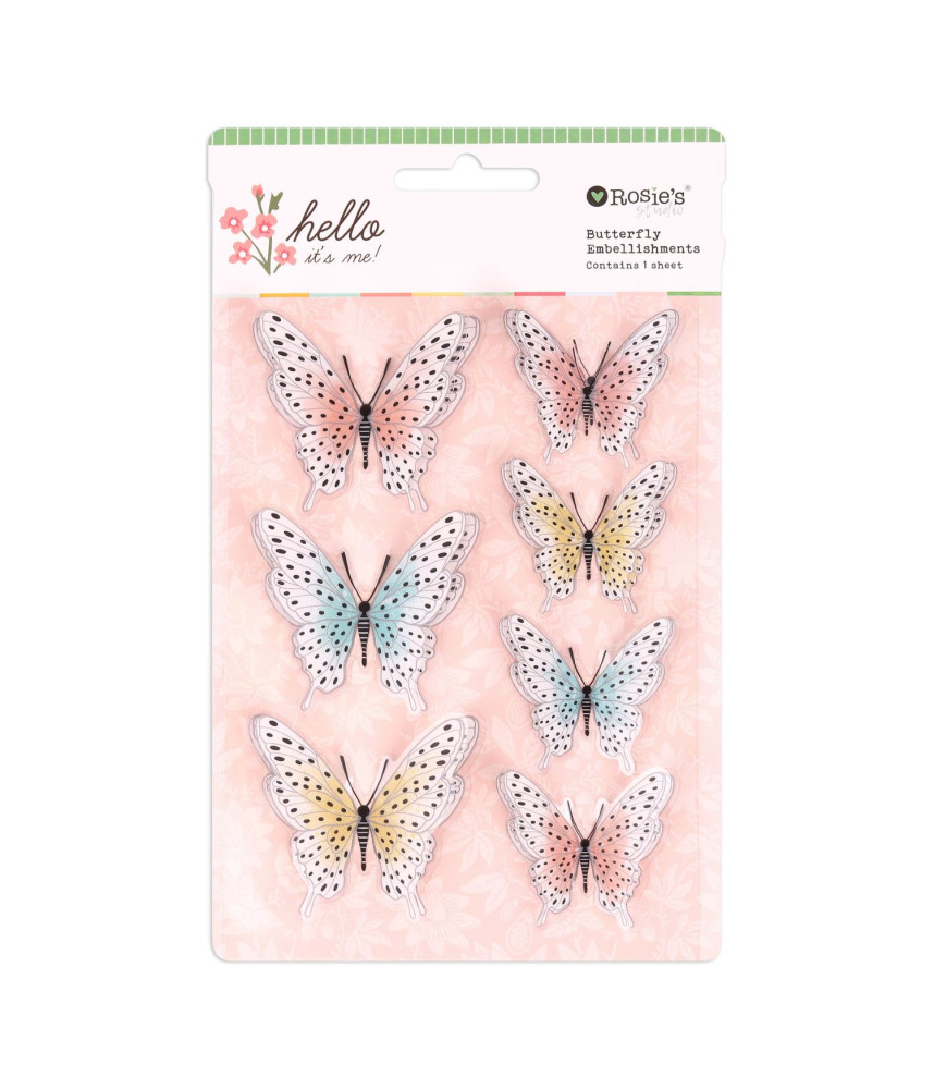 Rosies Studio Hello it's Me Butterflies