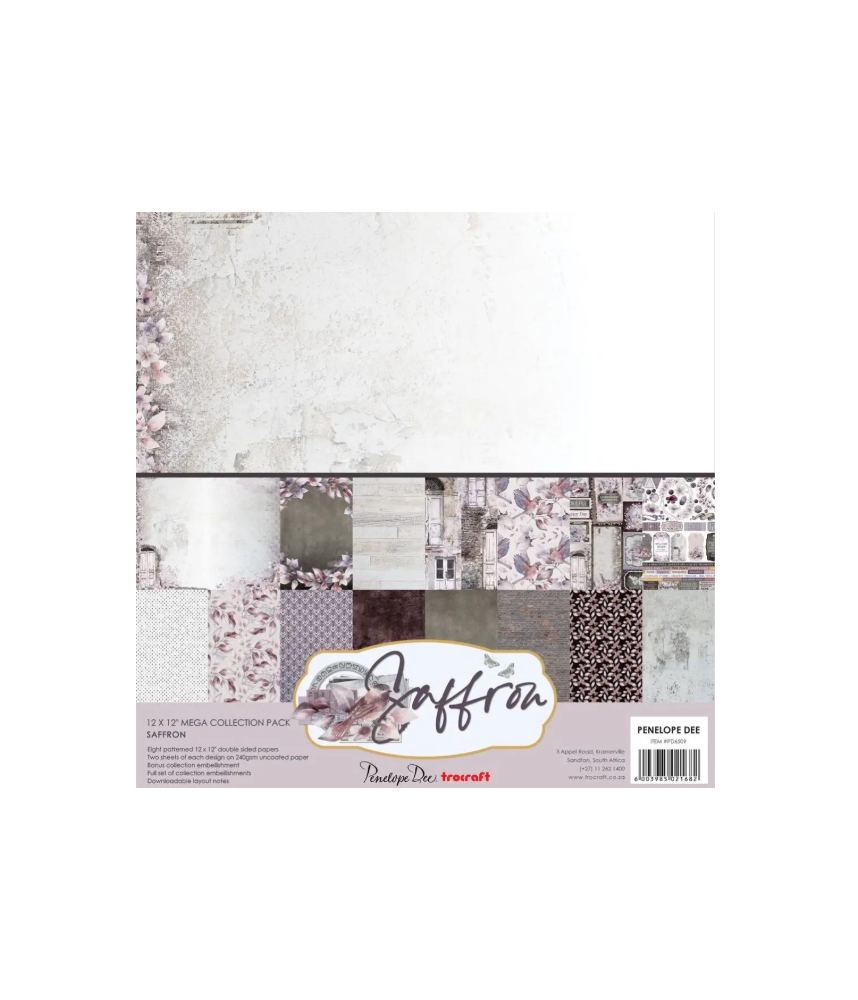 Penelope Dee 12 x 12 Mega Paper Pack - Saffron