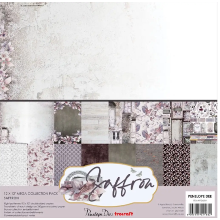 Penelope Dee 12 x 12 Mega Paper Pack - Saffron