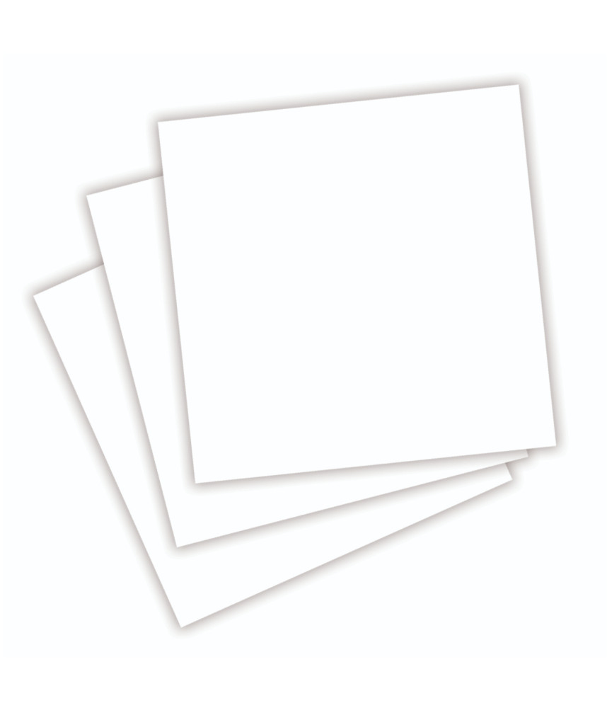 Couture Creations Smooth Cardstock 12x12 - White - (216gsm, 10 Sheets)