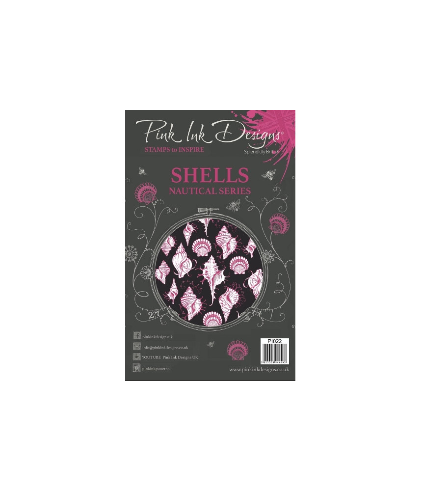 Pink Ink Designs - Clear Stamp - Shells Nautical Series