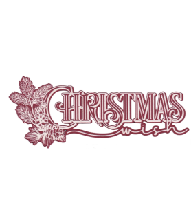 Scrap Collections A Christmas Wish Chipboard Titel - Christmas Wish